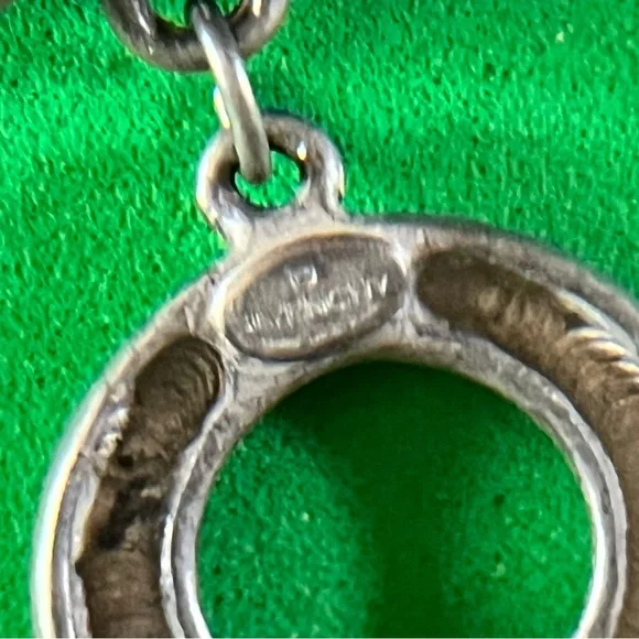 Givenchy New Old Stock Vintage Pewter Tone Chunky Link Bracelet